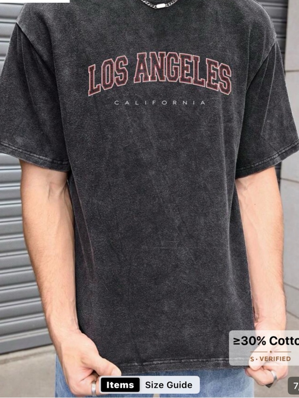 NFINITY Los Angeles California Graphic Tee Size Medium - Picture 5 of 9